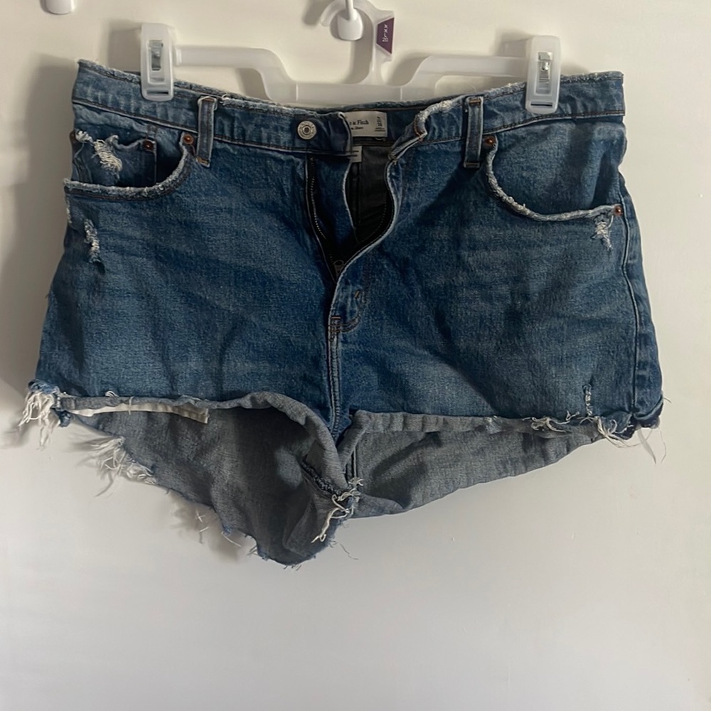 Abercrombie & fit jean shorts mom shorts